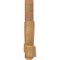 Ekena Millwork Kennewick Rough Sawn Timber Gable Bracket, Western Red Cedar, 60"W x 25"H x 4"D x 4"F, 10/12 Pitch GBW060X25X0404KEN00RWR - alternate 5